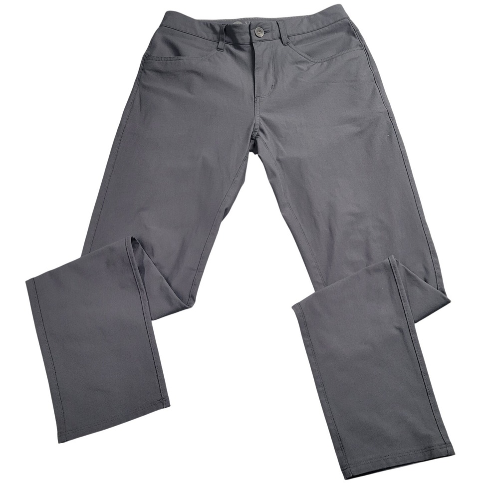Vuori Meta Pants Mens 30 Charcoal Grey Technical Stretch‎ 5-Pocket Chino Pants